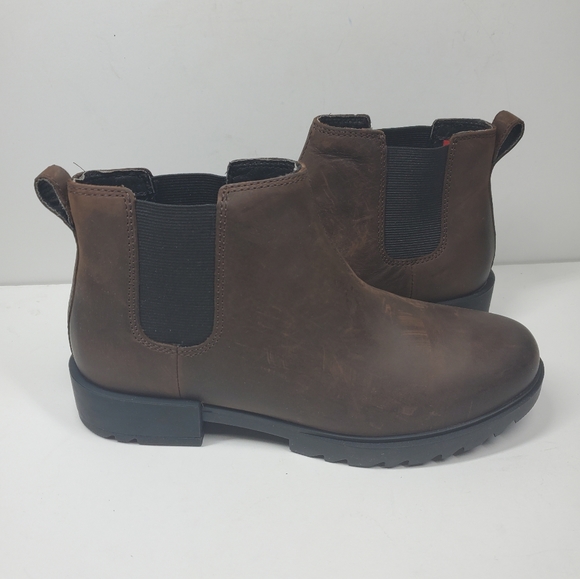 New Sorel Emelie II Chelsea Ankle Boots - Picture 2 of 10